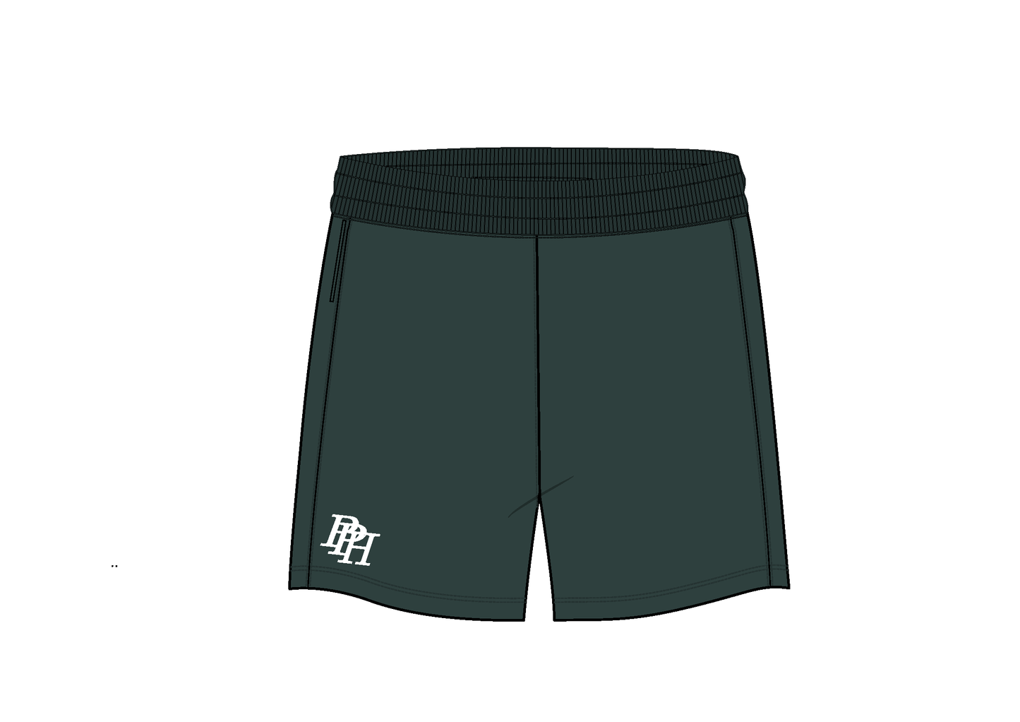 Green Sport Shorts